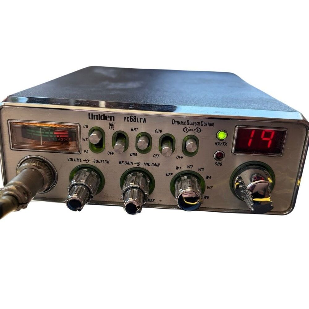 Uniden PC68LTW CB Radio *For Parts-Read*